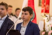 Historyczny medalion Norwida darem dla szkoły w Dąbrówce, Foto-video Boguszewscy Paweł Boguszewski