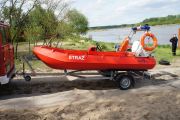 Nowa, specjalistyczna łódź ratunkowa dla OSP w Kuligowie., 