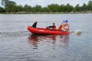 Nowa, specjalistyczna łódź ratunkowa dla OSP w Kuligowie., 